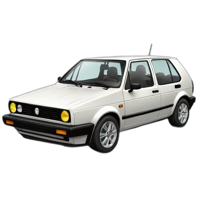 Golf mk2 emoji
