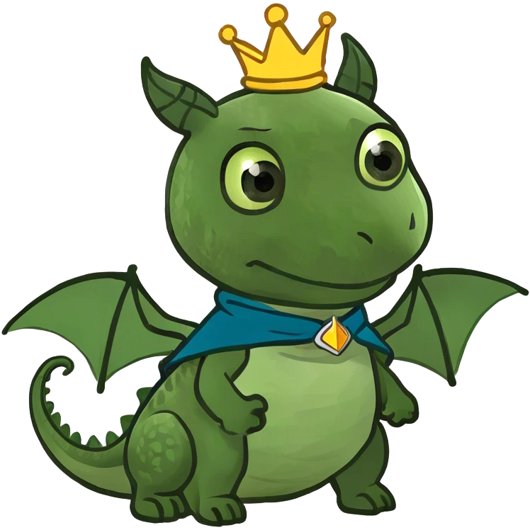 Baby dragon emoji