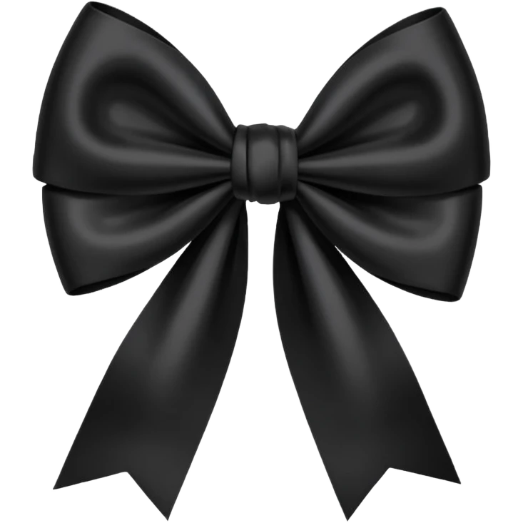 Élégant bow emoji
