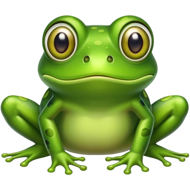 Frog tripping on acid  emoji