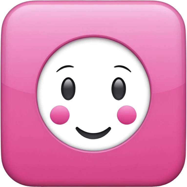 mac os icon pink geometric set sqaure emoji