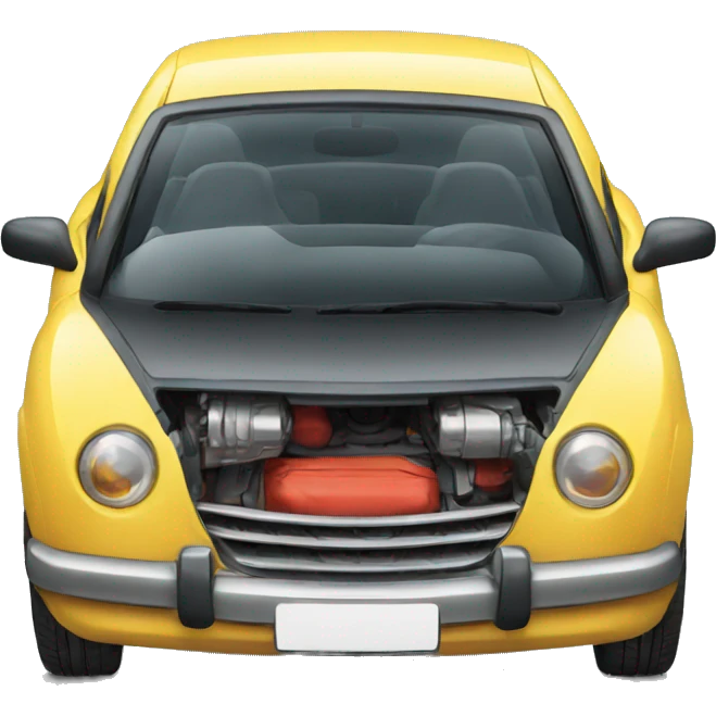 Car in for emoji
