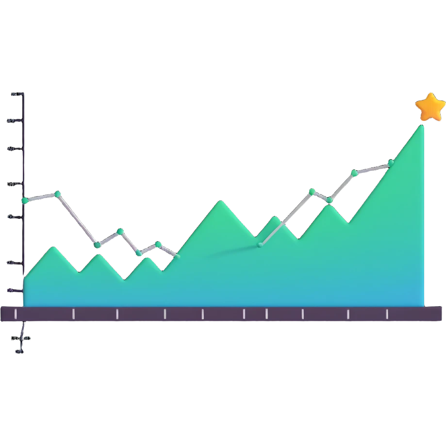 line chart emoji