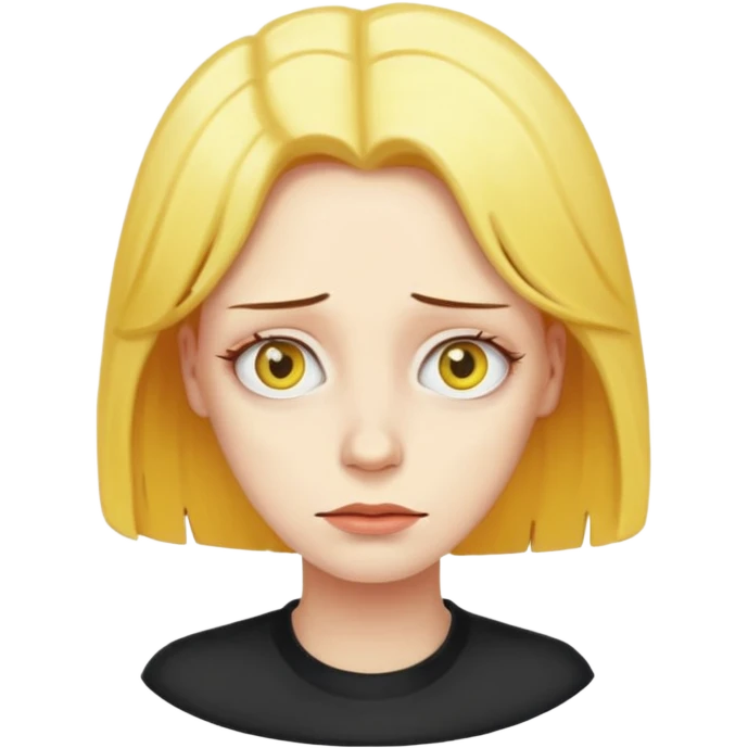 Simpson women with yellow hair emoji