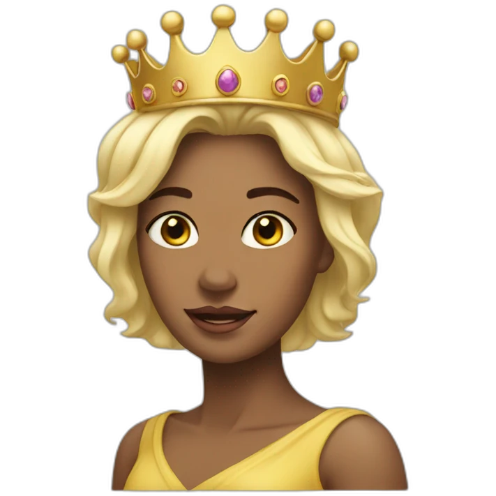 prinss in a small crown emoji