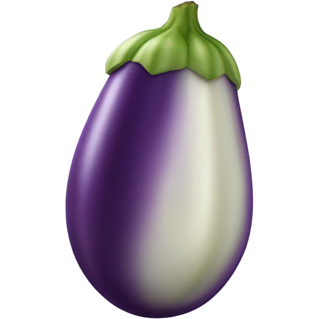 big eggplant with water in it emoji