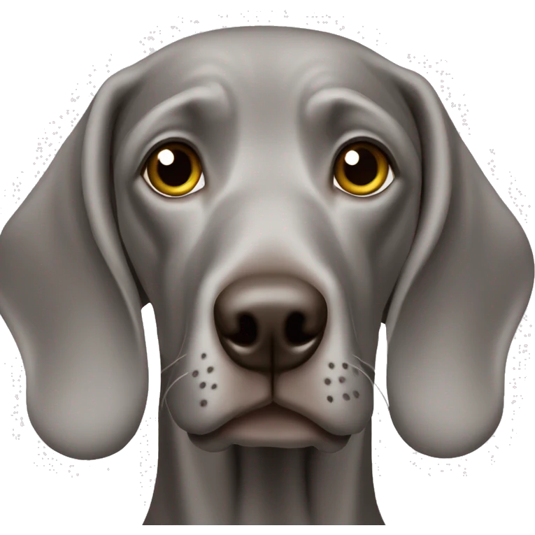 Weimaraner emoji