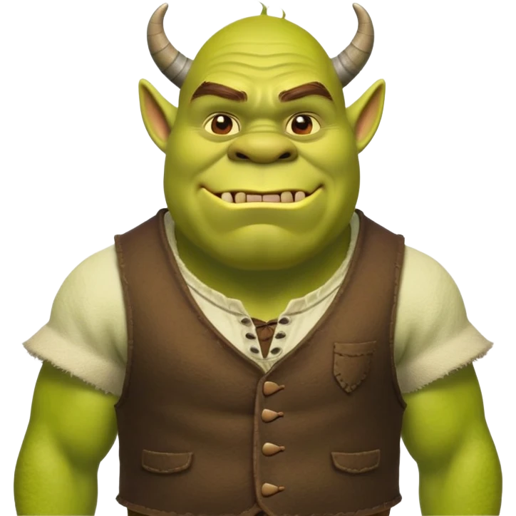 Shrek ogre emoji