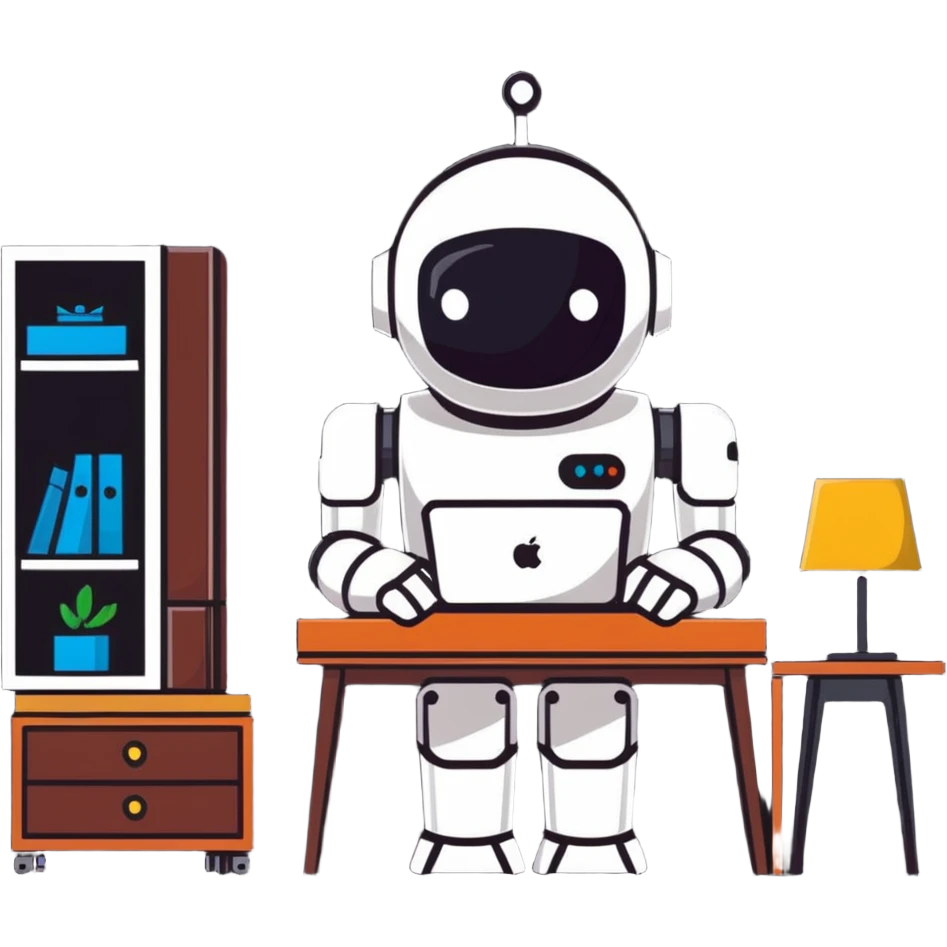 furniture store robot assistant emoji