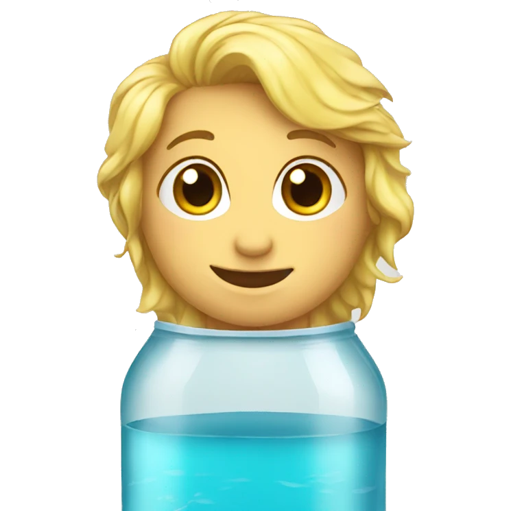 Botella de agua  emoji