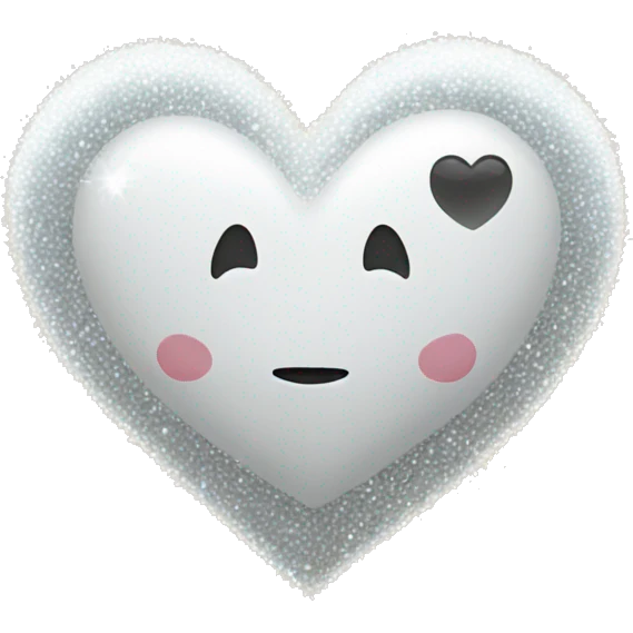 heart with white sparkles emoji