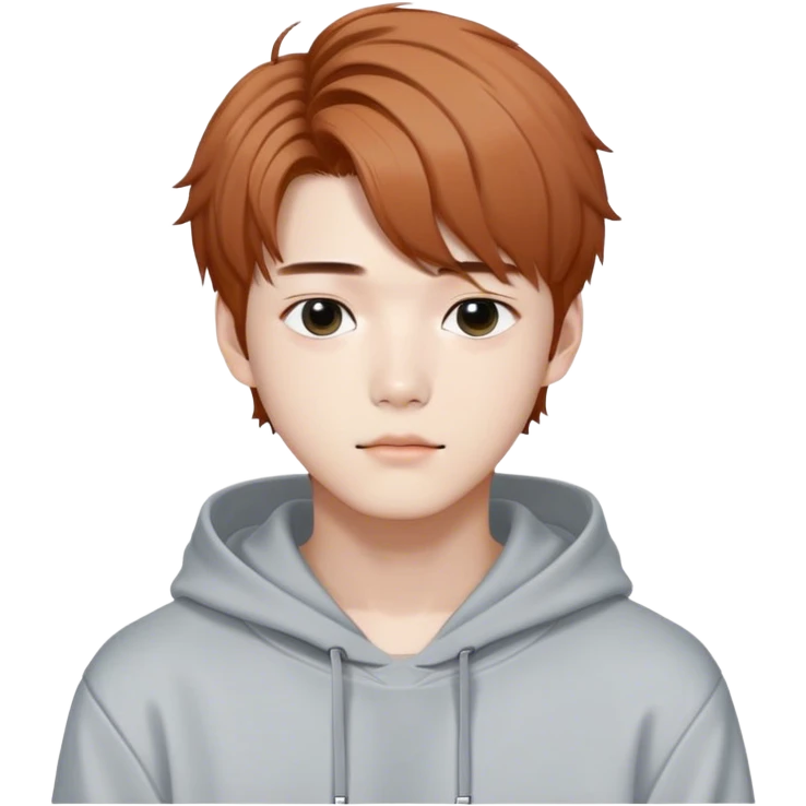 jung jaehyun from nct 127 half body wearing hoodie with two block hairstyle  emoji