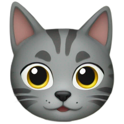 Cat in the woods emoji