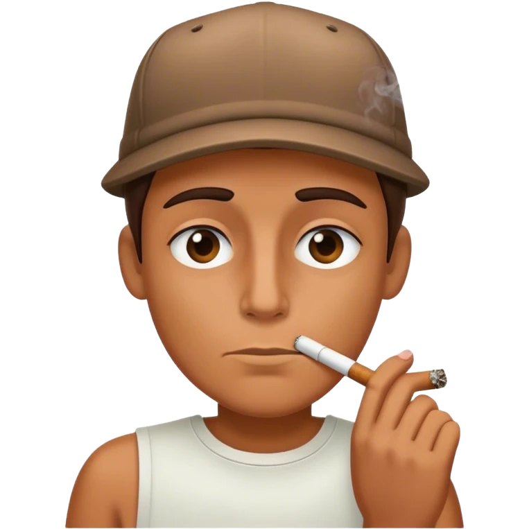 Weed smoking blunt  emoji