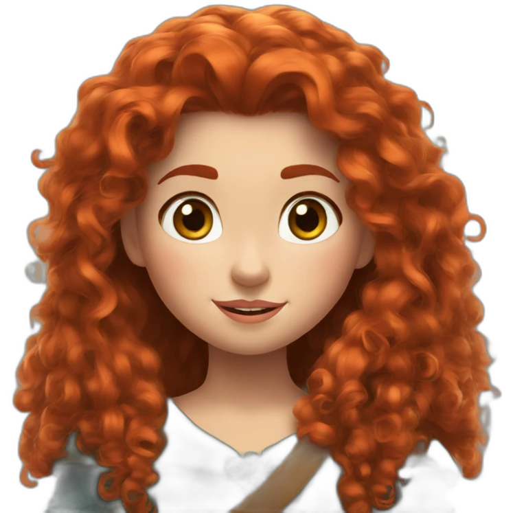 merida disney emoji