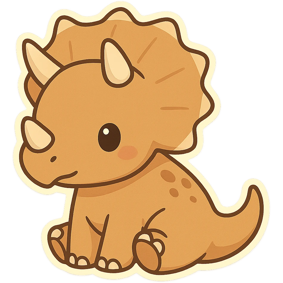 一只三角龙 emoji