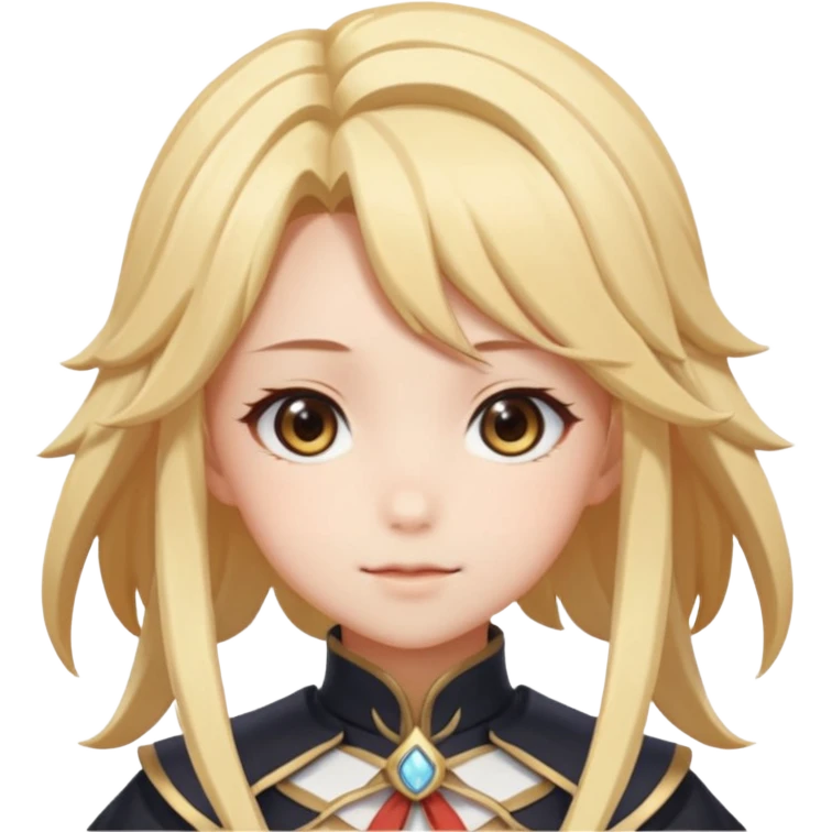 Cute Lumine from Genshin Impact in Photorealistic Hoyoverse Anime Style  emoji