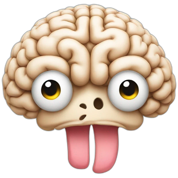 brain character emoji