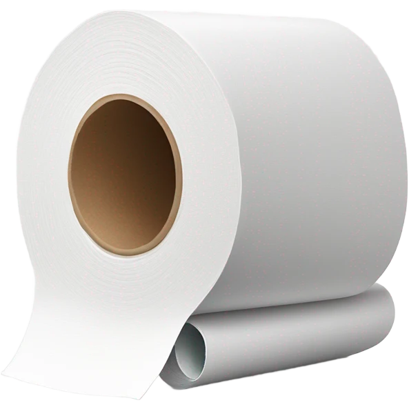 Toilet paper roll  emoji