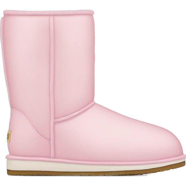 light pink uggs emoji