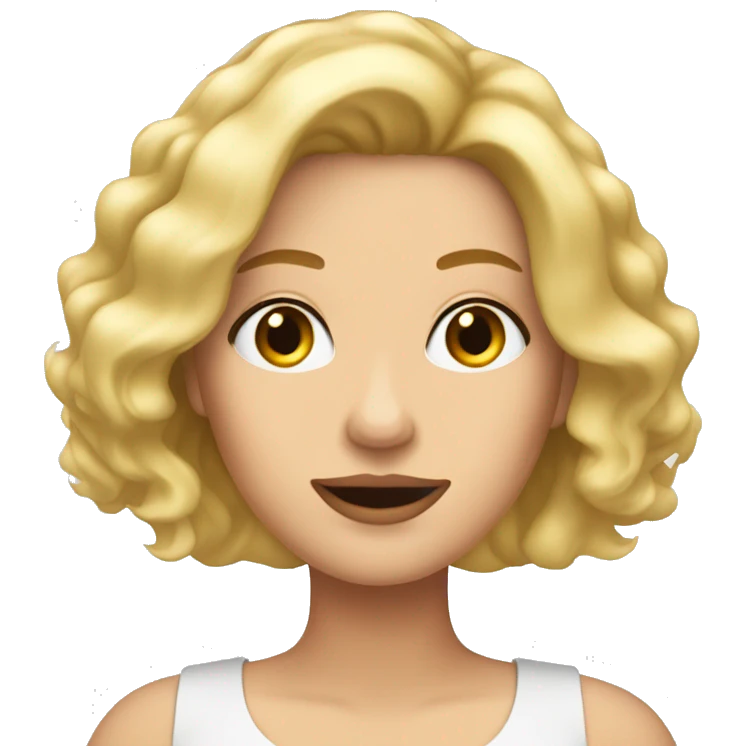 meg donelly blonde emoji