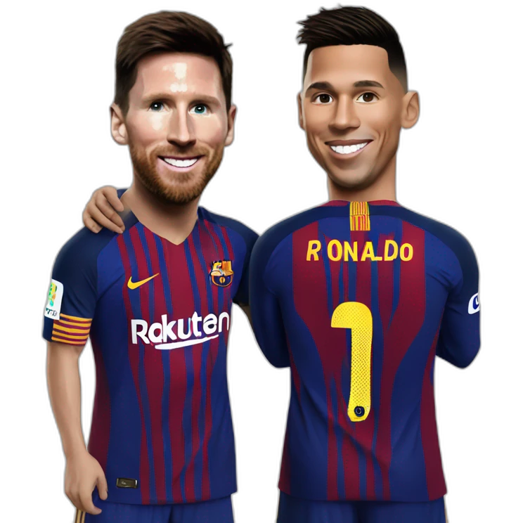 messi-with-Ronaldo emoji