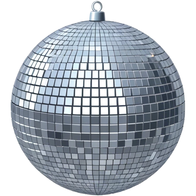 disco ball coding emoji