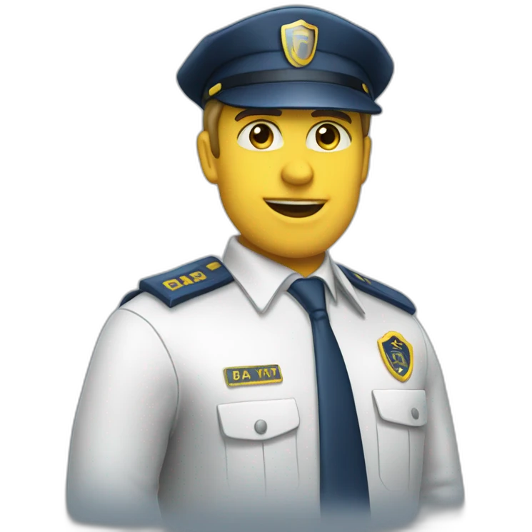 An airport parking manager emoji