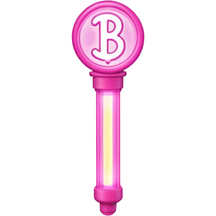 Barbie light stick  emoji