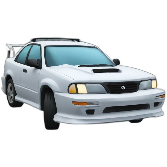 snow drift car emoji
