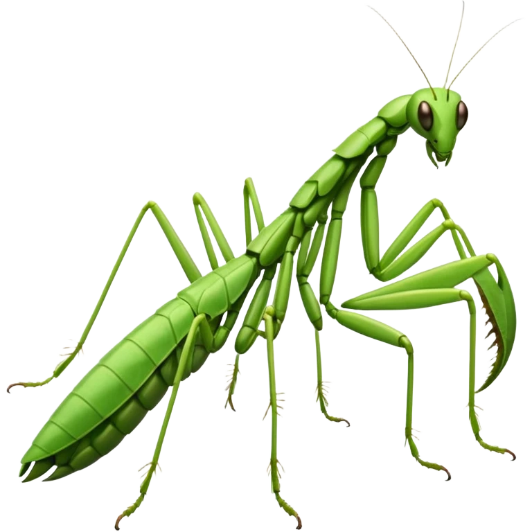 Praying mantis emoji