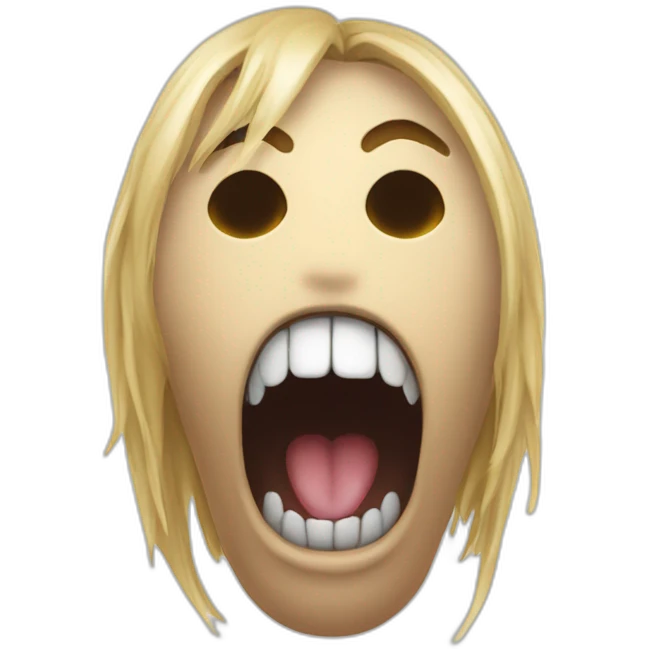 Nasty gaping rear oriface emoji