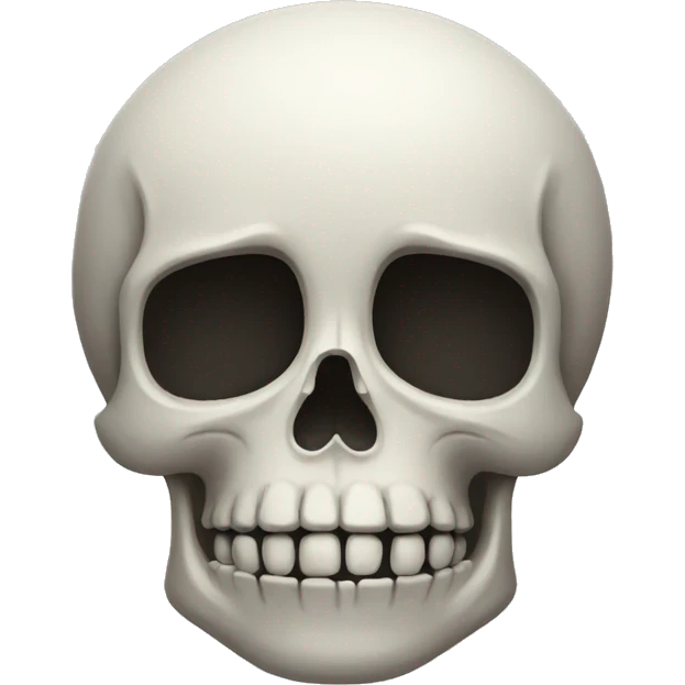 sad skull  emoji