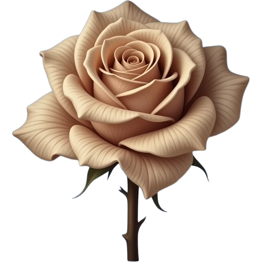 Emoji de rosa marchita 🥀 en azul marino emoji