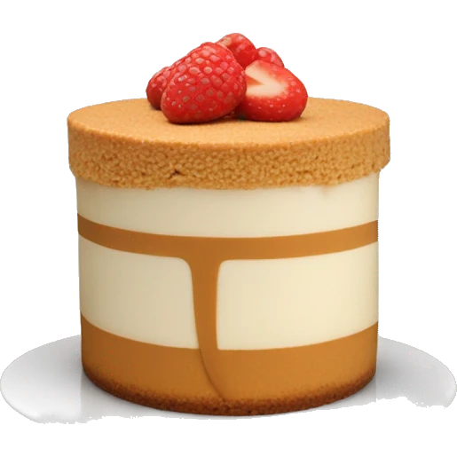 Biscoff cheesecake emoji
