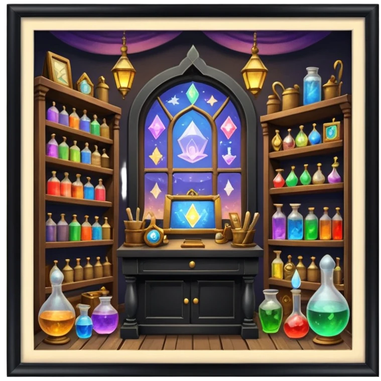 Magic Shop in Harry Potter film
 emoji