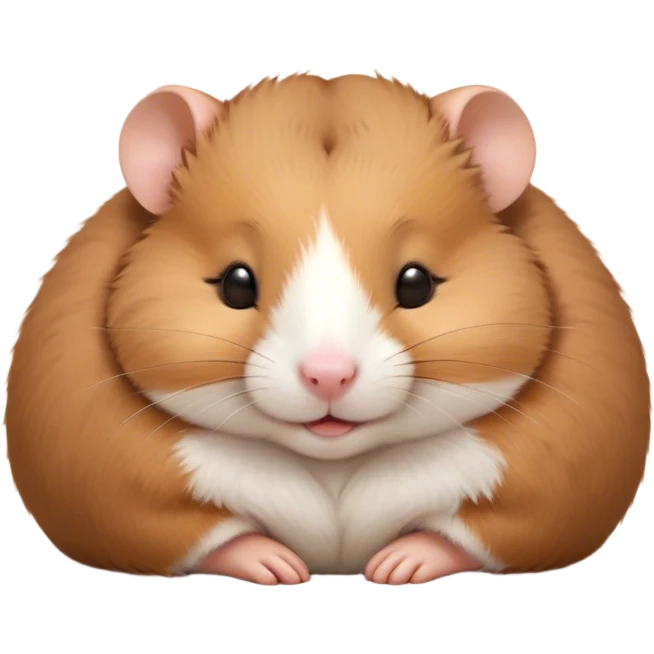 Meme-Worthy Cute Sleeping Brown Hamster Portrait Emoji, Head resting peacefully with a contented smile, showcasing a delightfully compact build and a luxuriously soft rich brown fur, eyes shut in a serene nap, Simplified yet hilariously adorable features, highly detailed, glowing with a soft, drowsy light, high shine, relaxed and utterly lovable, stylized with an air of playful laziness, bright and heartwarming, soft glowing outline, capturing the essence of a comically sleepy hamster, so meme-worthy it feels like it could instantly become the next viral sensation of adorable slumber! emoji