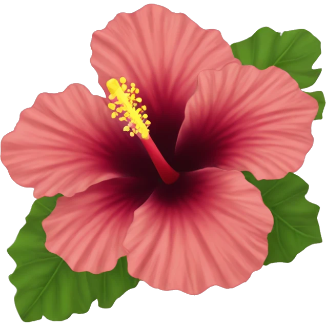 hibiscus emoji