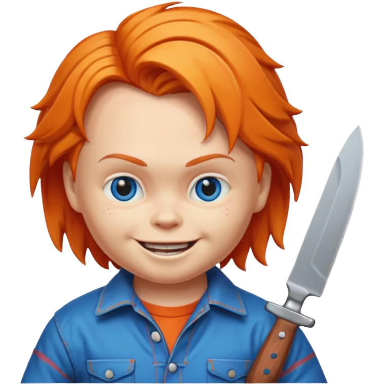 Un emojin de chuky emoji