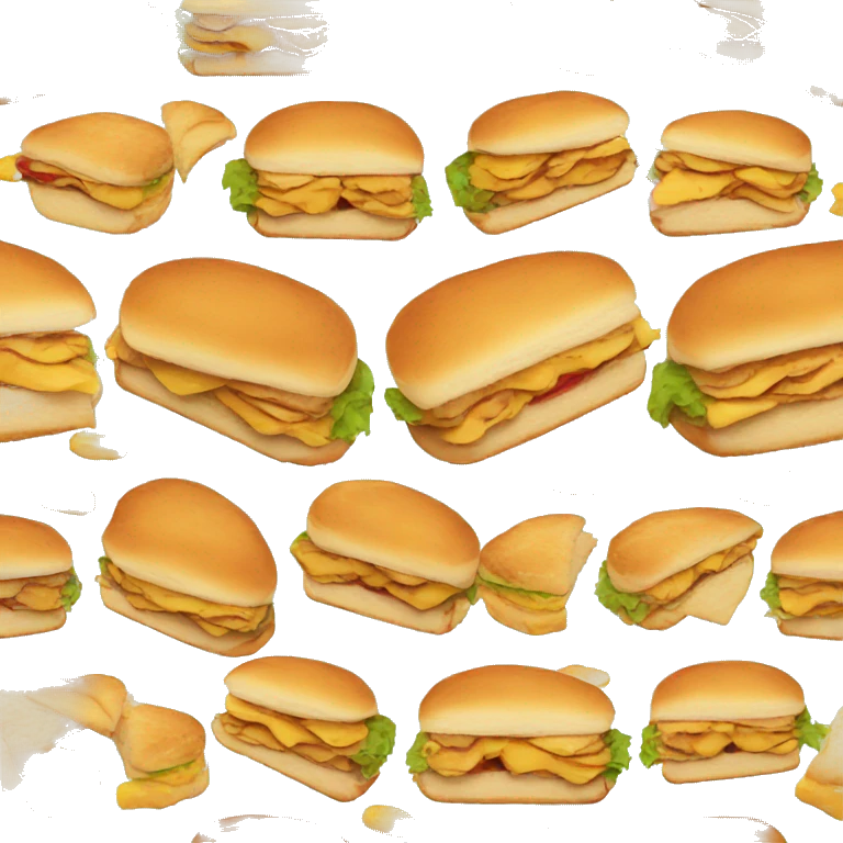Chicken sandwich  emoji
