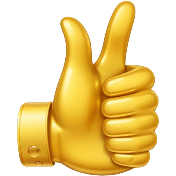 thumbs up emoji, positive and bold emoji