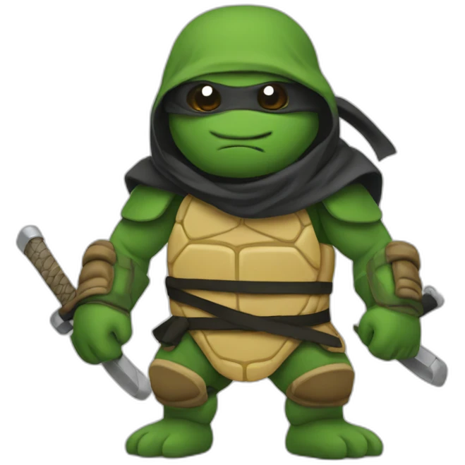 Tortue ninja emoji