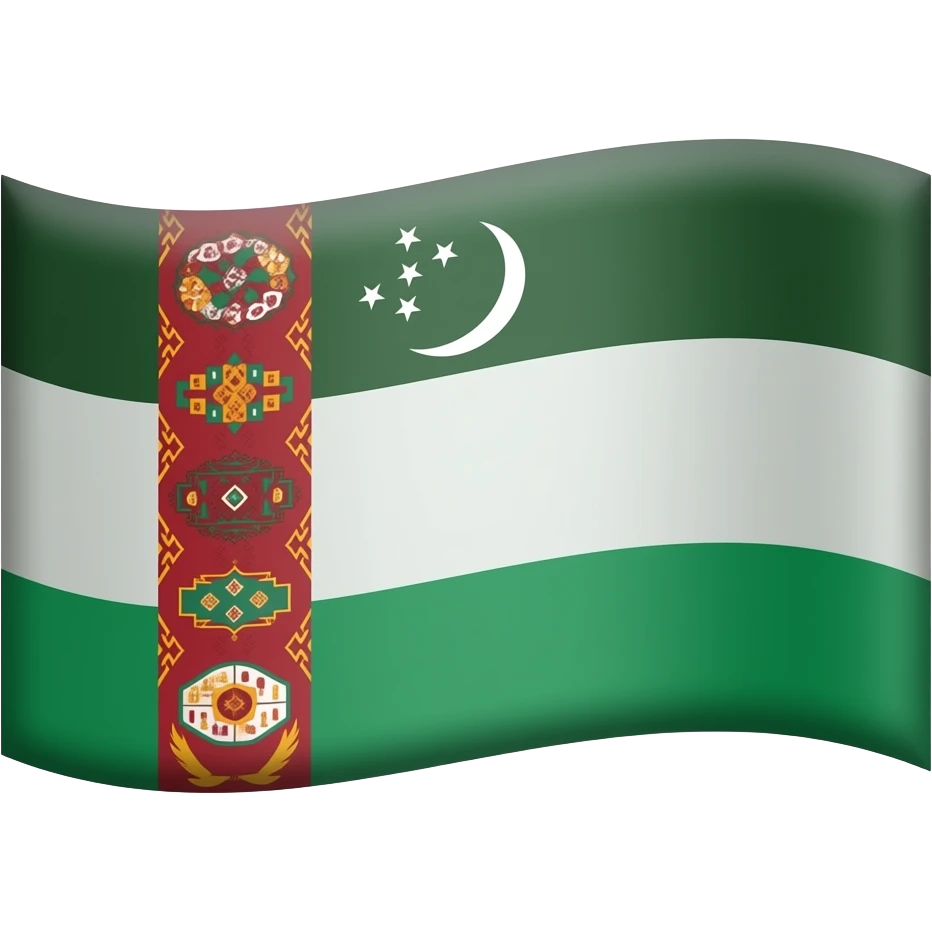 Iraqi turkmen flag emoji emoji