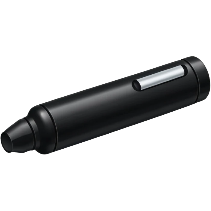 a black bold marker like a sharpie emoji