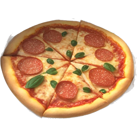 Pizza in a box emoji