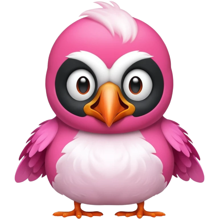 pink puffin angry steam emoji