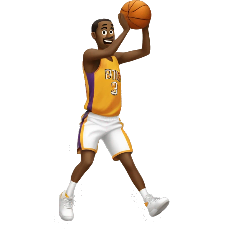 basketballer scoring 3 pointer emoji