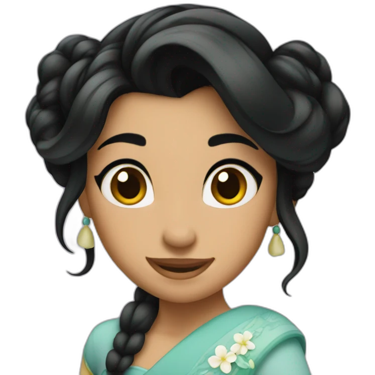 Jasmine Disney emoji