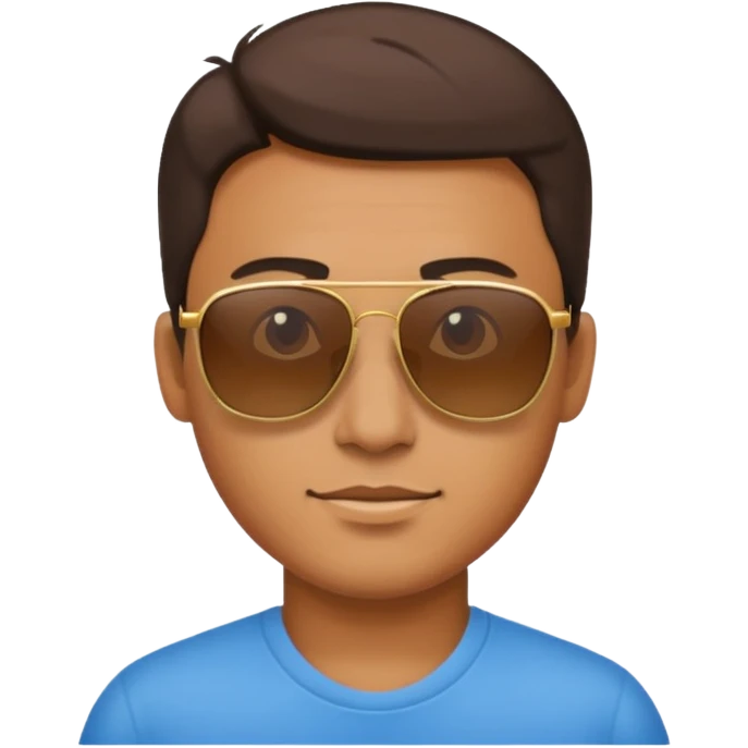 man wearing sunglasses emoji