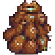 poop pixel art style emoji